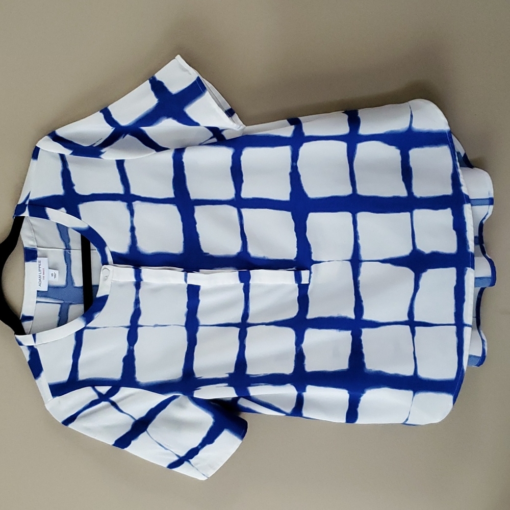 Adam Lippes for Target Windowpane Top Size XS